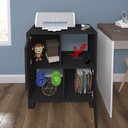  Camacari Cabinet with 2 Doors - Black