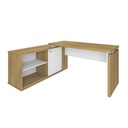  Camacari Desk - Elm/ White