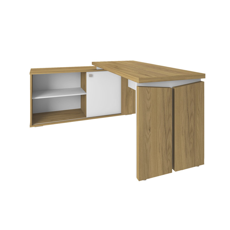  Camacari Desk - Elm/ White