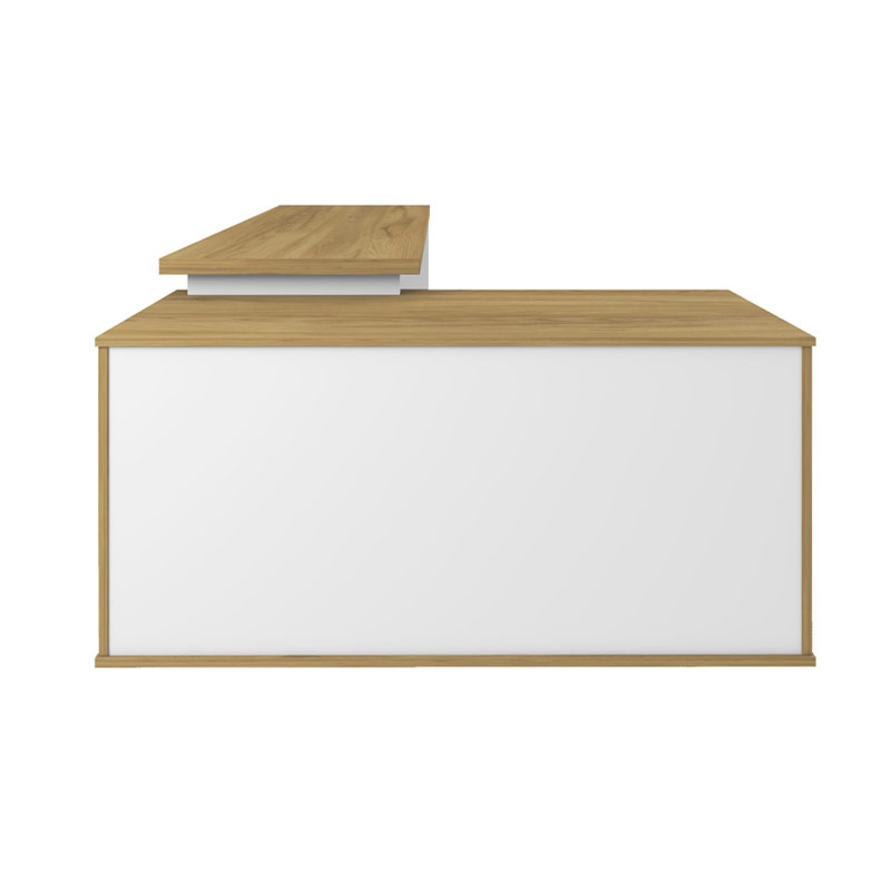  Camacari Desk - Elm/ White