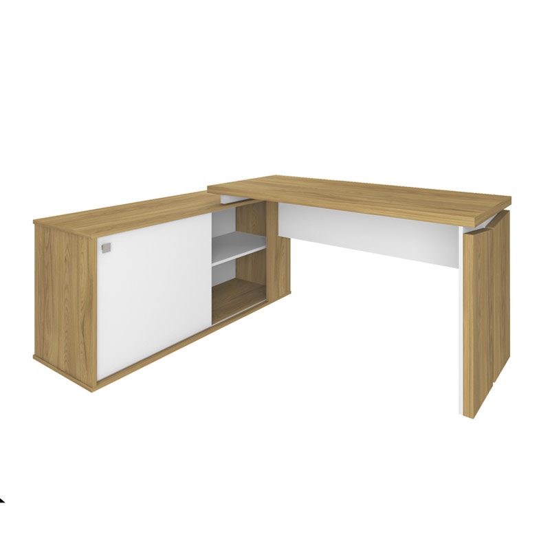  Camacari Desk - Elm/ White