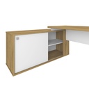  Camacari Desk - Elm/ White