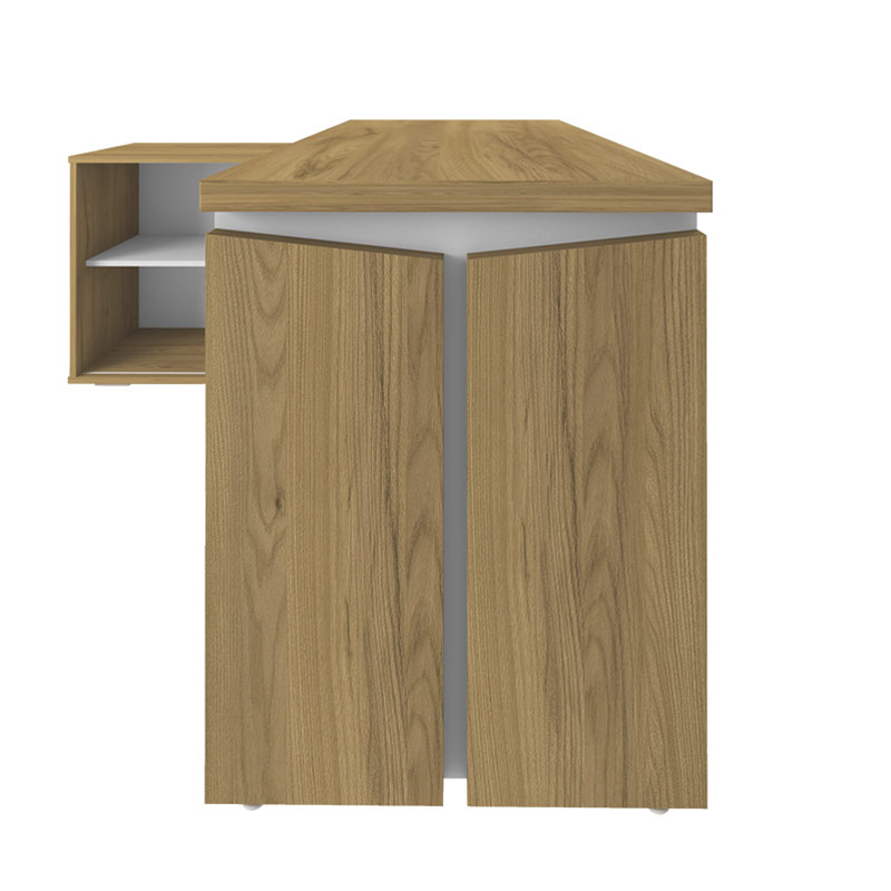  Camacari Desk - Elm/ White