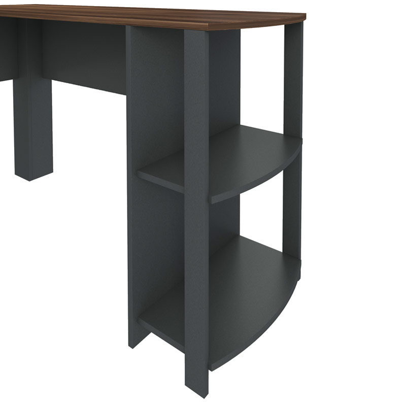  Diadema Desk - Ipe/ Gray