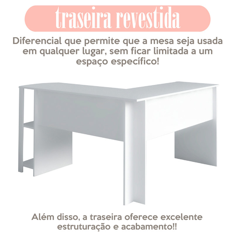  Diadema Desk - White 