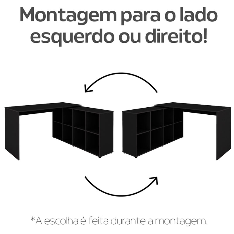  Fortaleza Desk - Black
