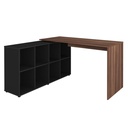  Fortaleza Desk - Ipe/ Black