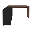  Fortaleza Desk - Ipe/ Black