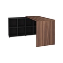  Fortaleza Desk - Ipe/ Black