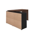  Fortaleza Desk - Ipe/ Black