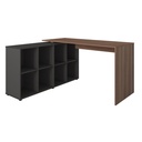  Fortaleza Desk - Ipe/ Black