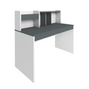  Franca Desk - Gray/ White