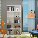  Guarulhos 900x1878 Bookcase - White