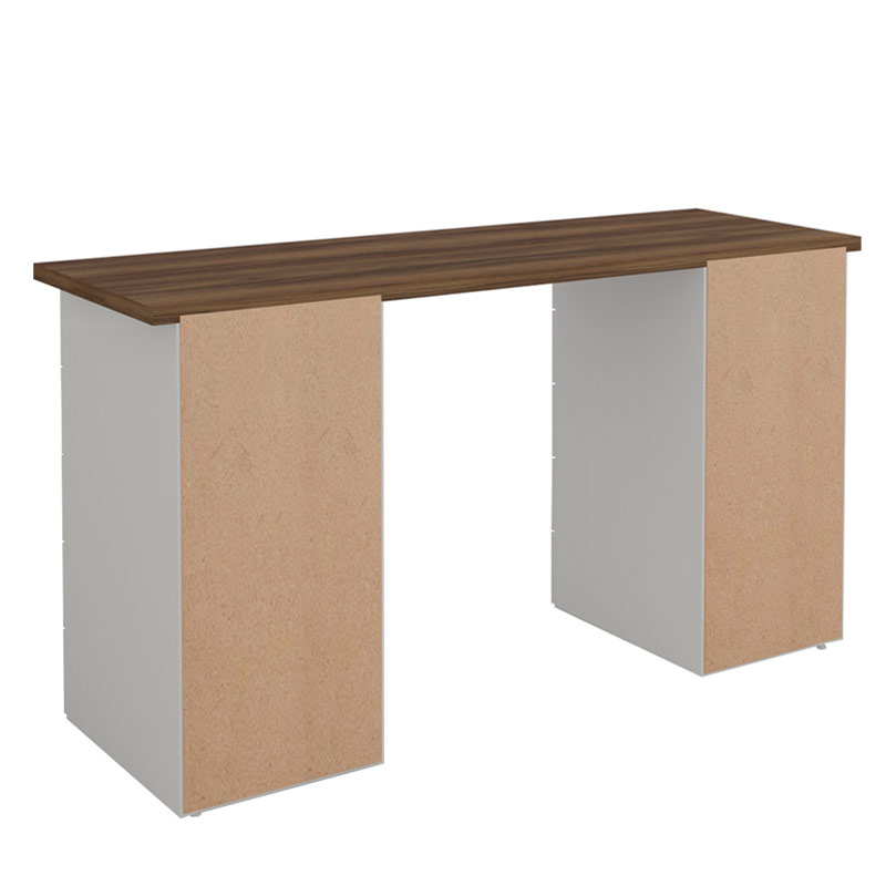  Imperatriz Desk - Nogal/ White