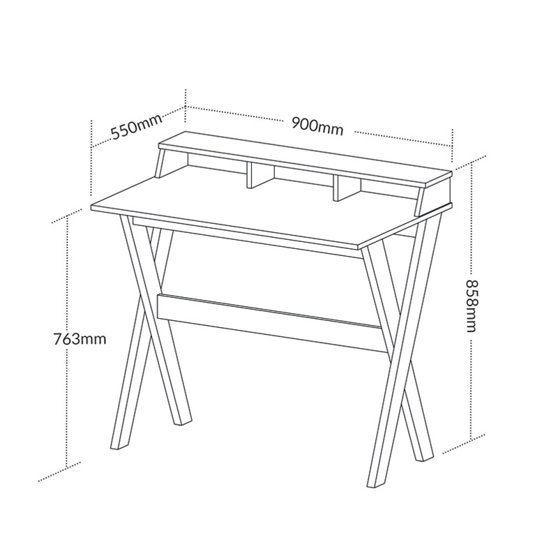  Manaus Desk - White 