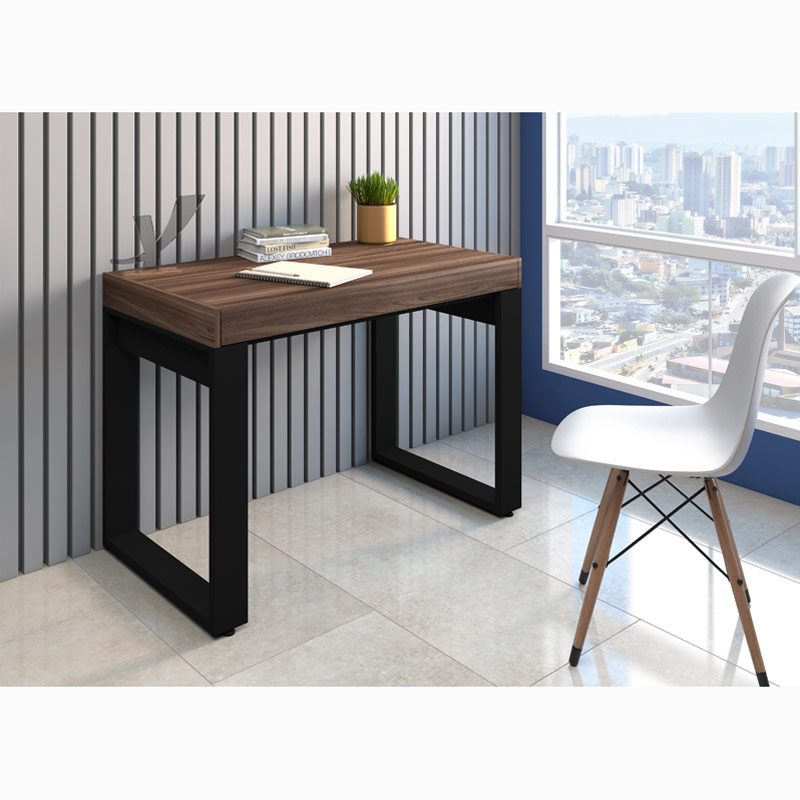  Maraba Desk - Ipe/ Black