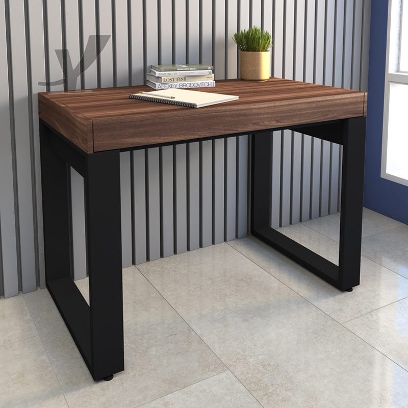  Maraba Desk - Ipe/ Black