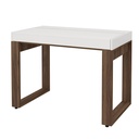  Maraba Desk - White/ Nogal