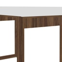  Maraba Desk - White/ Nogal