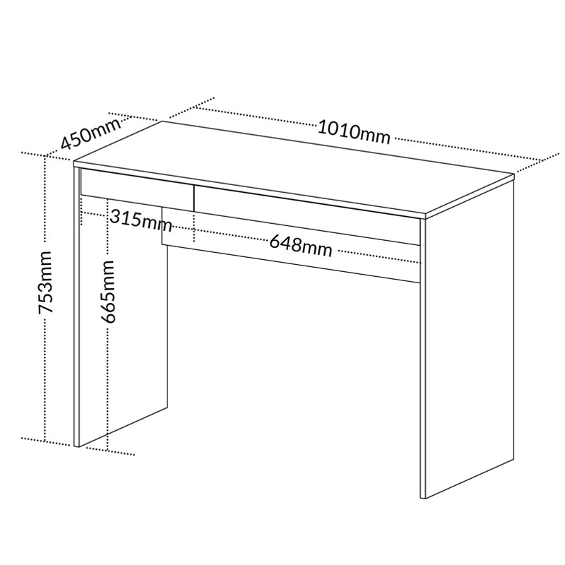  Natal Desk - Black