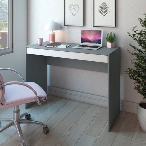  Maraba Desk - Gray/ White