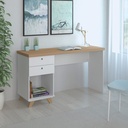  Niteroi Desk - Elm/ White