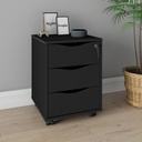  Olinda Chest of 3 Drawers - Black