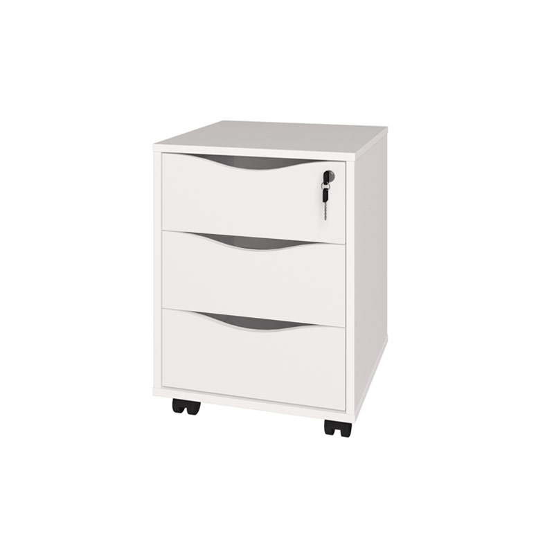  Olinda Chest of 3 Drawers - White 