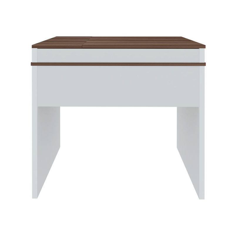  Osasco Desk - Ipe/ White 