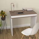  Osasco Desk - Ipe/ White 