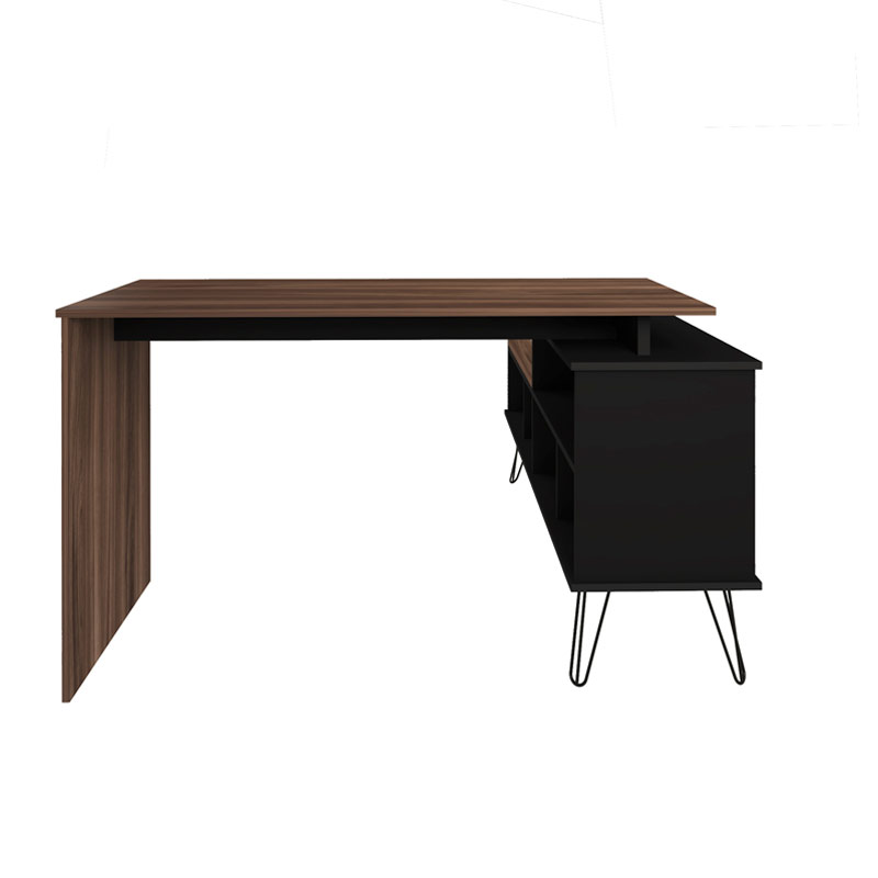  Palhoca Desk - Ipe/ Black