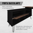  Palhoca Desk - Ipe/ Black