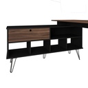  Palhoca Desk - Ipe/ Black