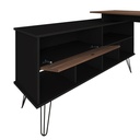  Palhoca Desk - Ipe/ Black