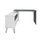  Palhoca Desk - White/ Gray