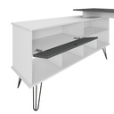  Palhoca Desk - White/ Gray