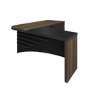  Palmas Desk II 2000x1800 LE - Charuto/ Black 