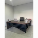  Palmas Desk II 2000x1800 LE - Charuto/ Black 