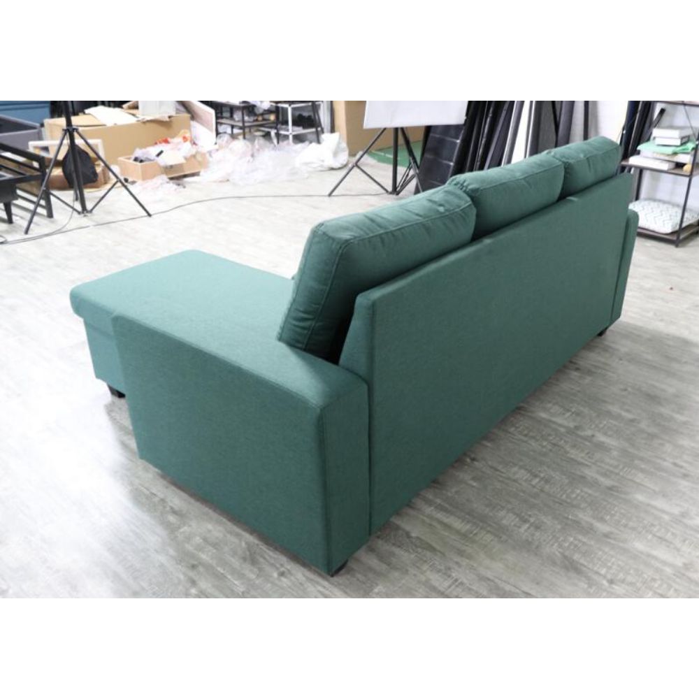 Idiya KARAMAY L shaped sofa , Green