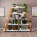  Pelotas  Bookcase - Freijo/ White