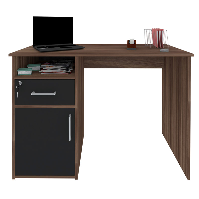  Petrolina Desk - Ipe/ Black