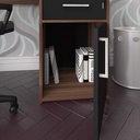  Petrolina Desk - Ipe/ Black