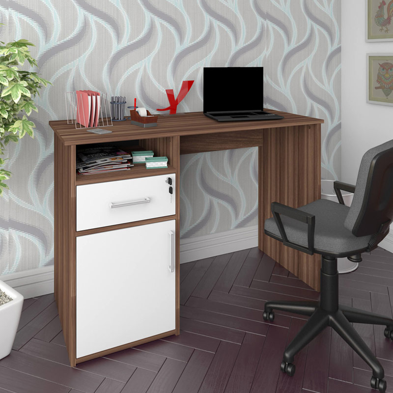  Petrolina Desk - Ipe/ White