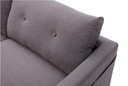 Idiya Zaire 3 seater , Dark Grey