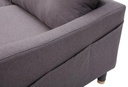 Idiya Zaire 3 seater , Dark Grey