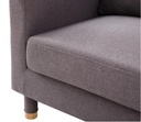 Idiya Zaire 3 seater , Dark Grey