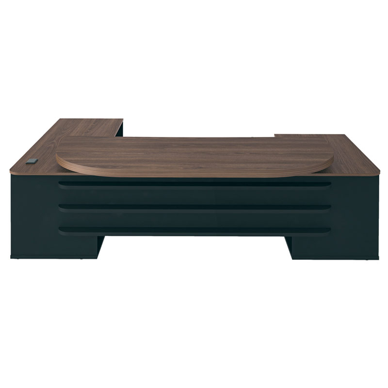 Recife Desk - Charuto/ Black