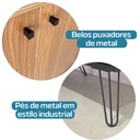 Ribeirao Bookcase - Freijo/ Black