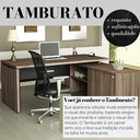 Sumare 1600 LD  Manager Workstation - Nogal/ Black