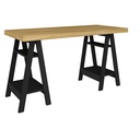 Valparaiso Desk - Elm/ Black